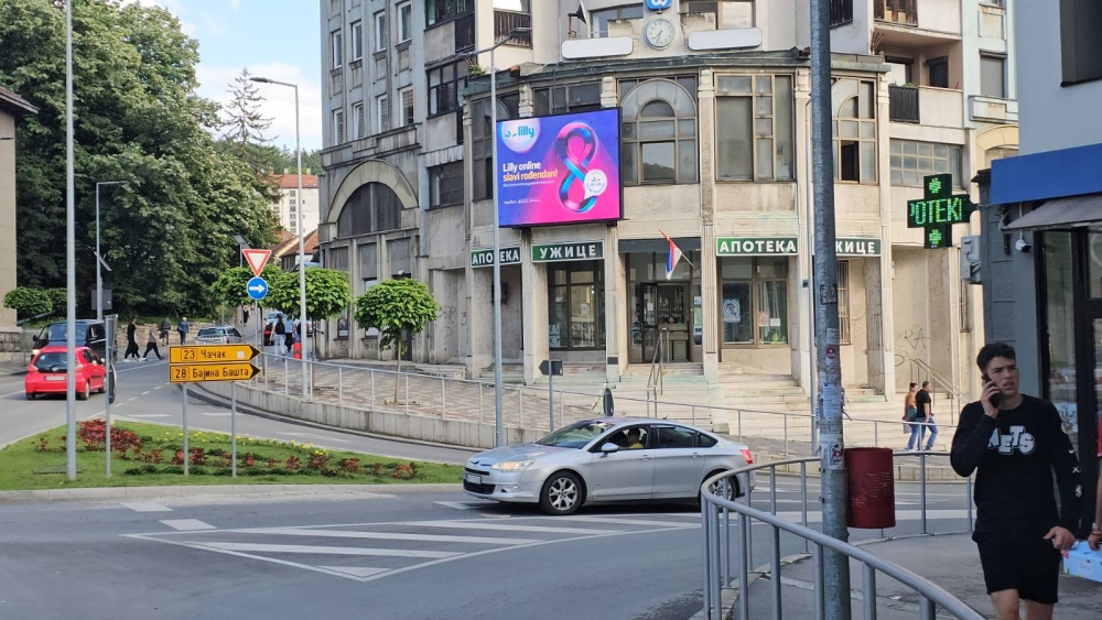 Bilbord UŽ LED-02 Užice