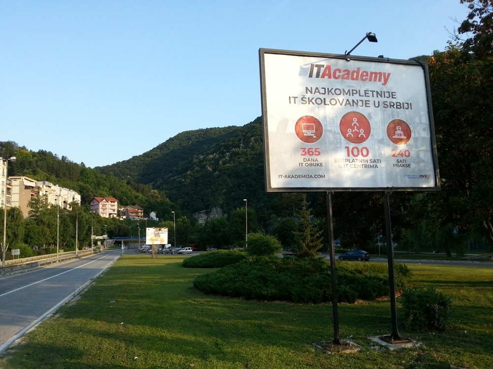 Bilbord UŽ-34 Užice