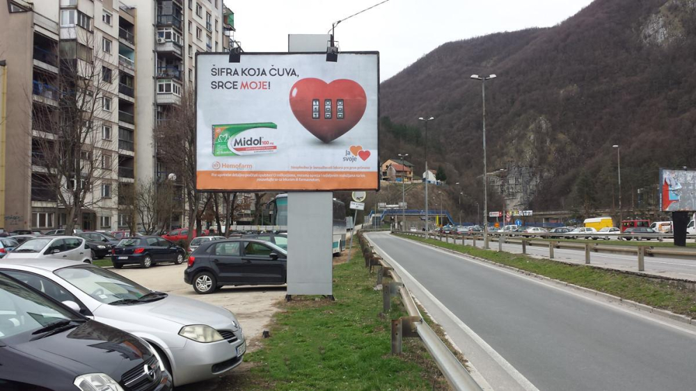 Bilbord UŽ-46 Užice